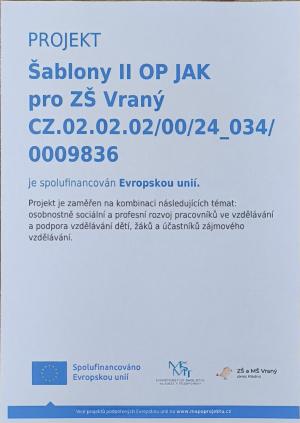 Šablony II OP JAK